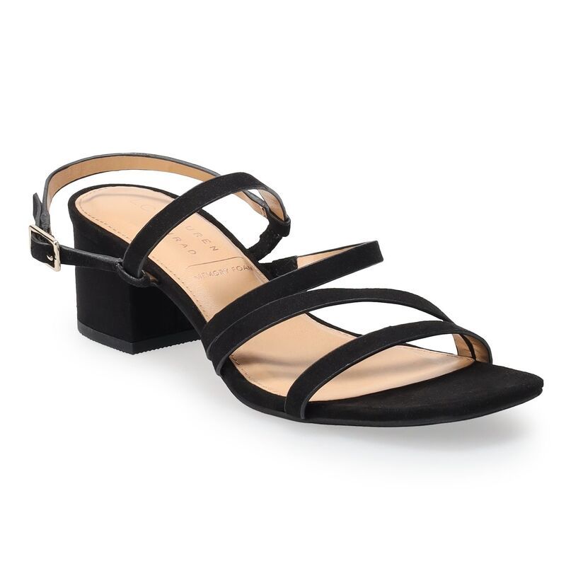 LC Lauren Conrad レディース シューズ パンプス サンダル LC Lauren Conrad Emeliah 02 Womens Dressandals Black ブラック