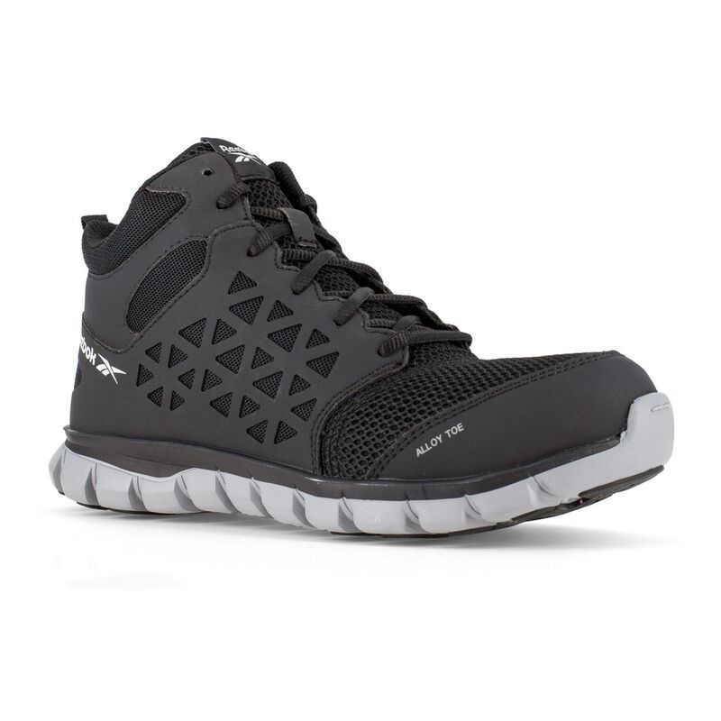 リーボック メンズ シューズ スニーカー ブーツ Reebok Work Sublite Cushion Mens Alloy Toe Boots Black ブラック