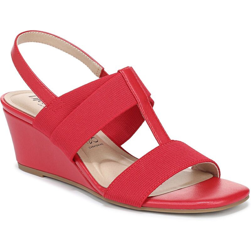 ライフストライド レディース シューズ サンダル LifeStride Sweet Womensandals Fired レッド
