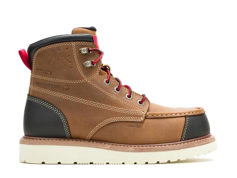 ウルヴァリン メンズ シューズ ブーツ・レインブーツ WolverineLoader II 6 CarbonMAX Waterproof Hyperrest Work Boot Mens Dark B