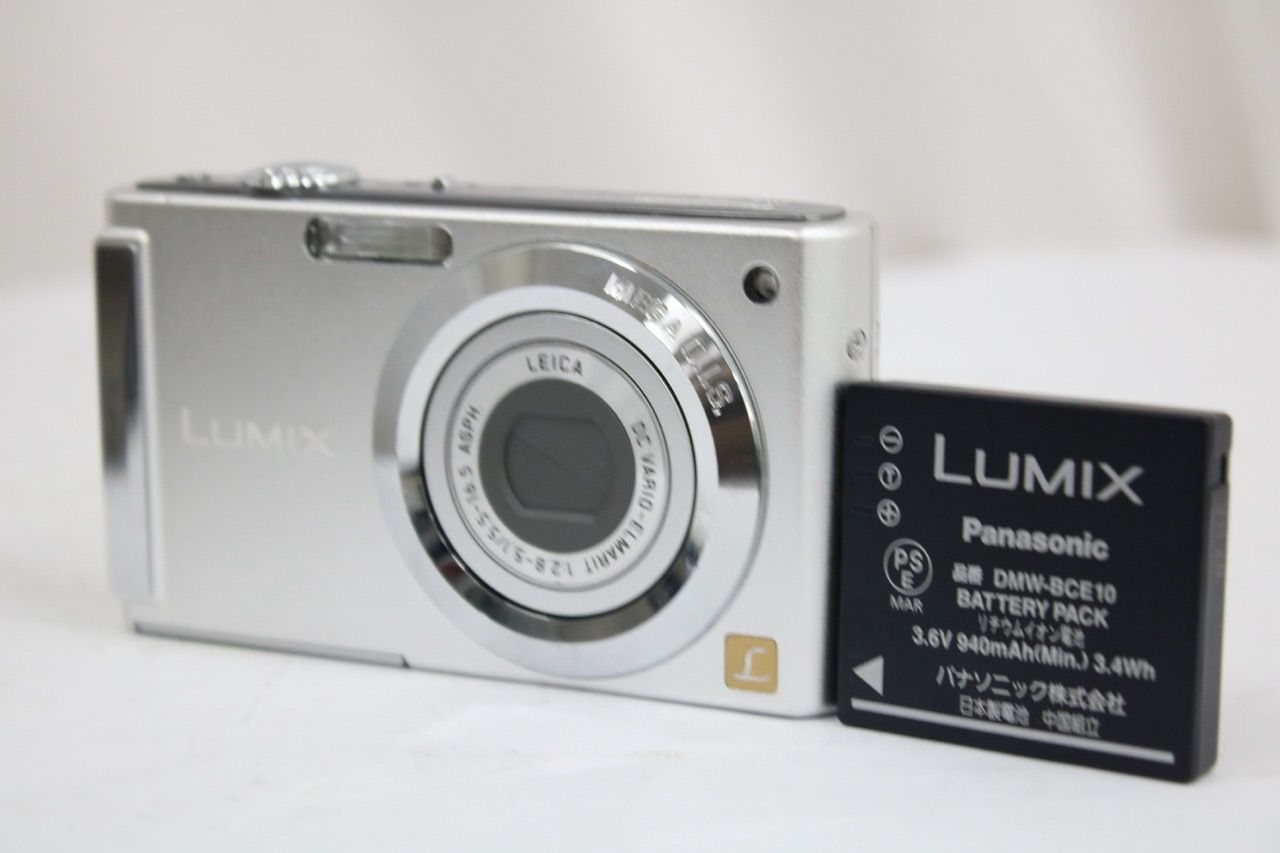 【返品保証】 パナソニック Panasonic LUMIX DMC-FS3 バッテリー付き コンパクトデジタルカメラ e14153