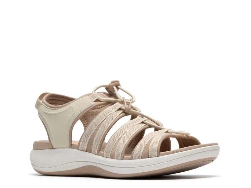 クラークス レディース シューズ サンダル ClarksMira Mabel Sandal Cream クリーム