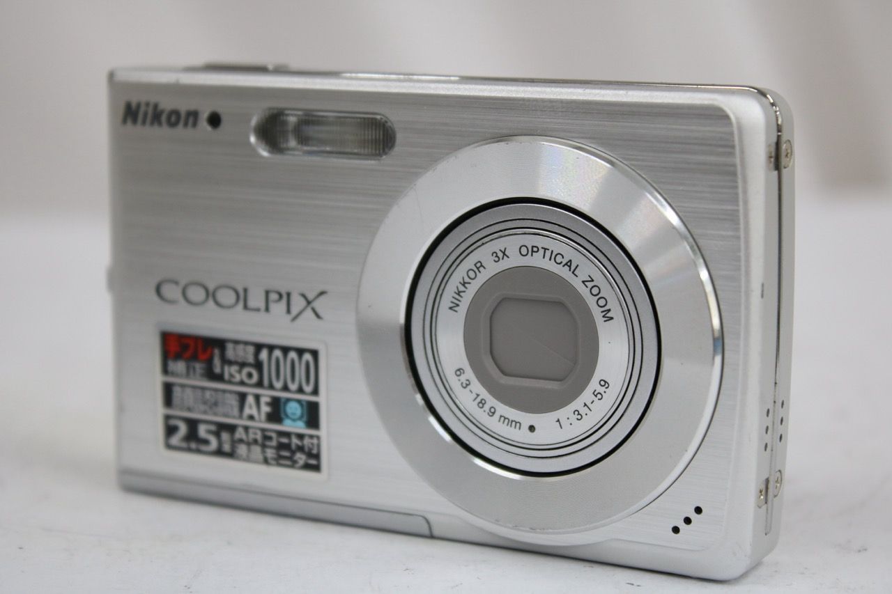 【返品保証】 ニコン Nikon COOLPIX S200 3x コンパクトデジタルカメラ e14158