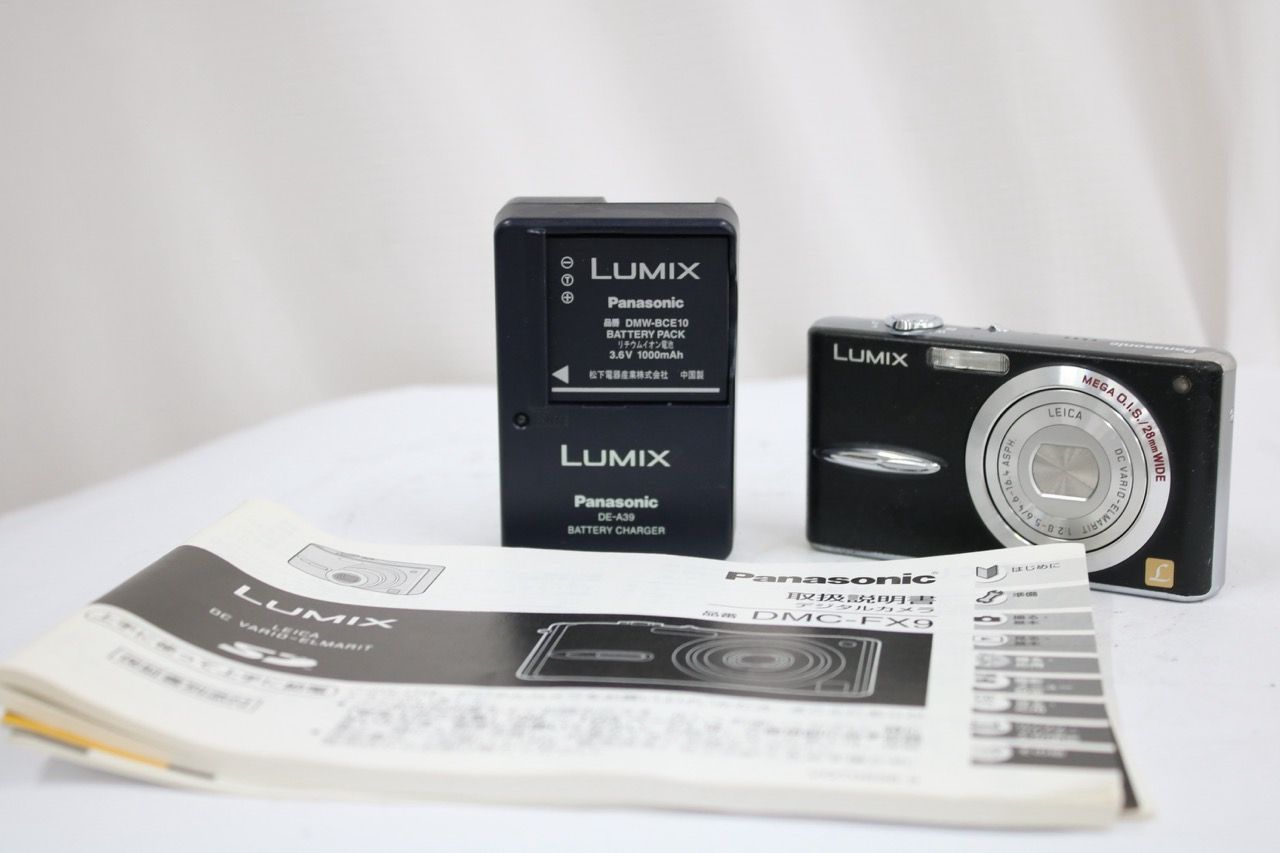 【返品保証】 パナソニック Panasonic LUMIX DMC-FX30 バッテリー チャージャー付き コンパクトデジタルカメラ e14176 9,144円