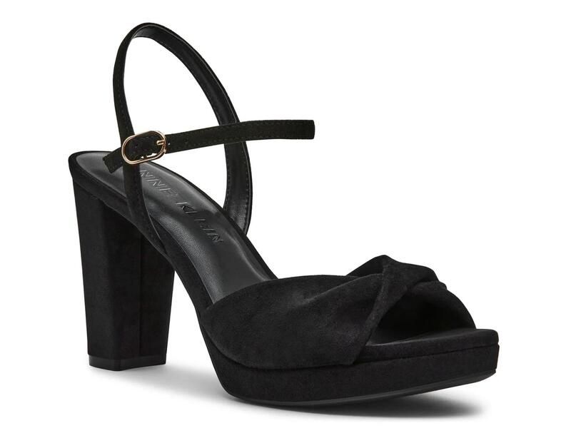 アンクライン レディース シューズ サンダル Anne KleinValentine Sandal Black ブラック