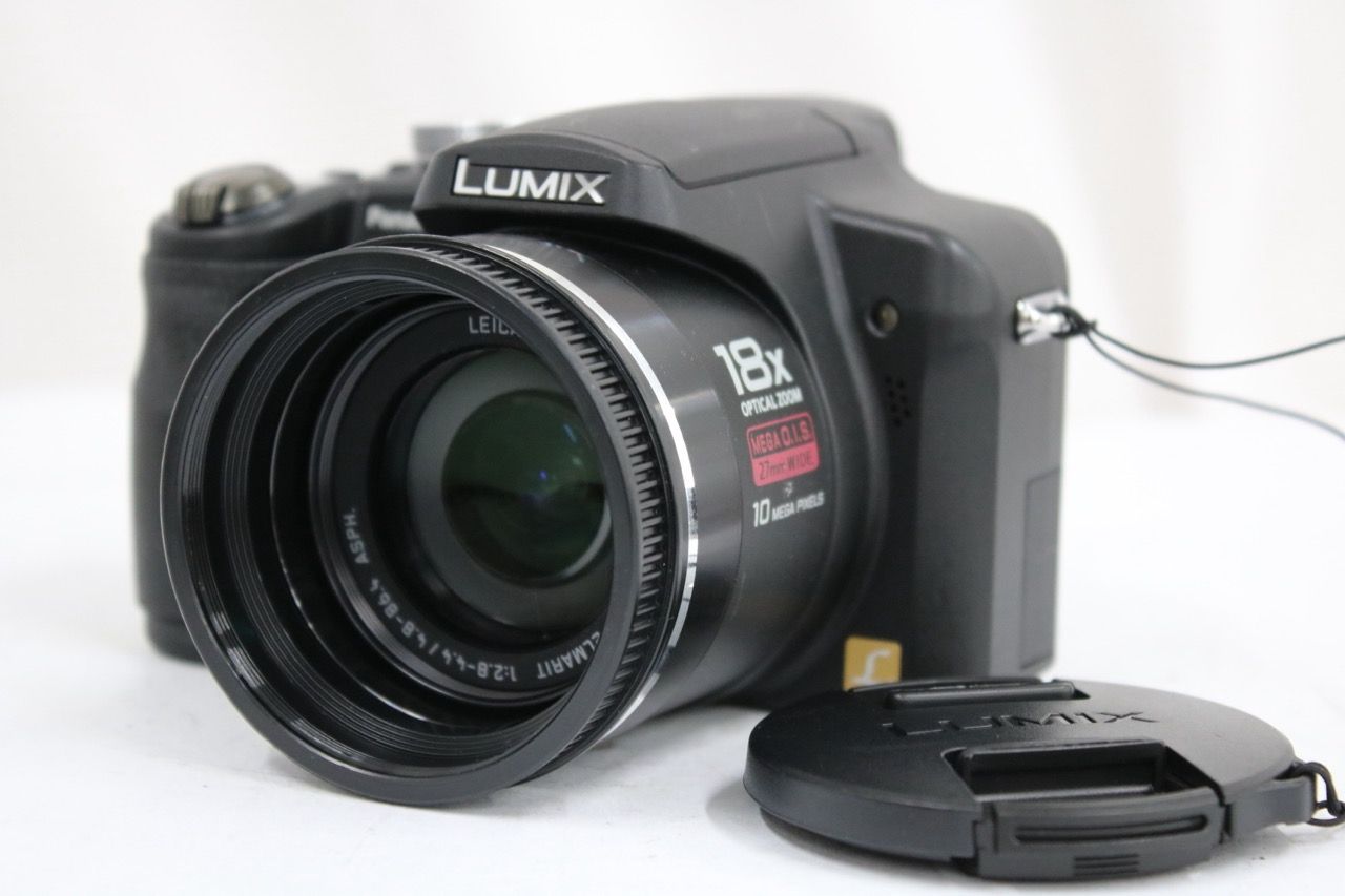 【返品保証】 パナソニック Panasonic LUMIX DMC-FZ28 18x ブラック コンパクトデジタルカメラ e14178