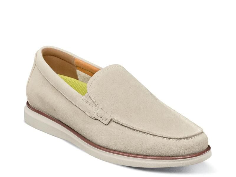 フローシャイム メンズ シューズ スリッポン・ローファー FlorsheimTropics Venetian Loafer Ice White ホワイト