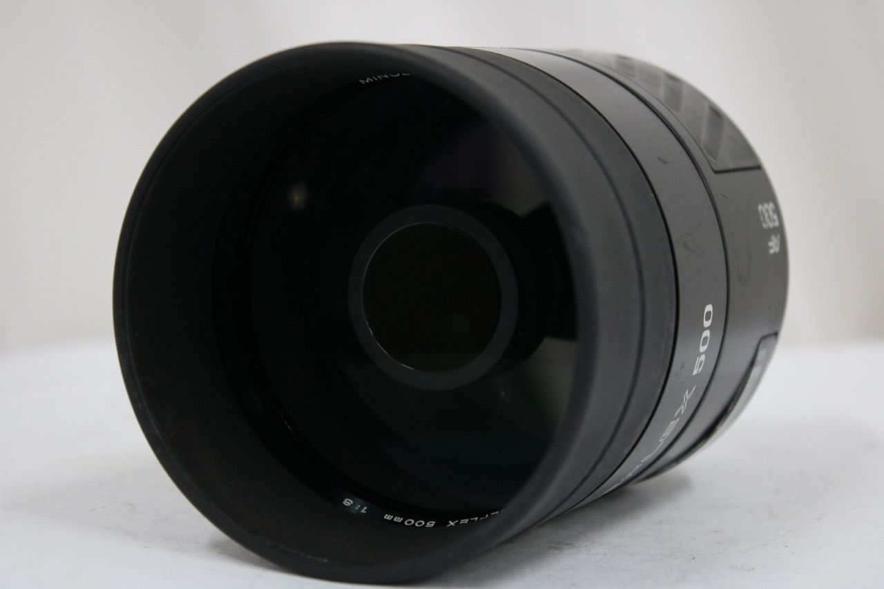 【返品保証】 ミノルタ Minolta AF REFLEX 500mm F8 ミラーレンズ e14209