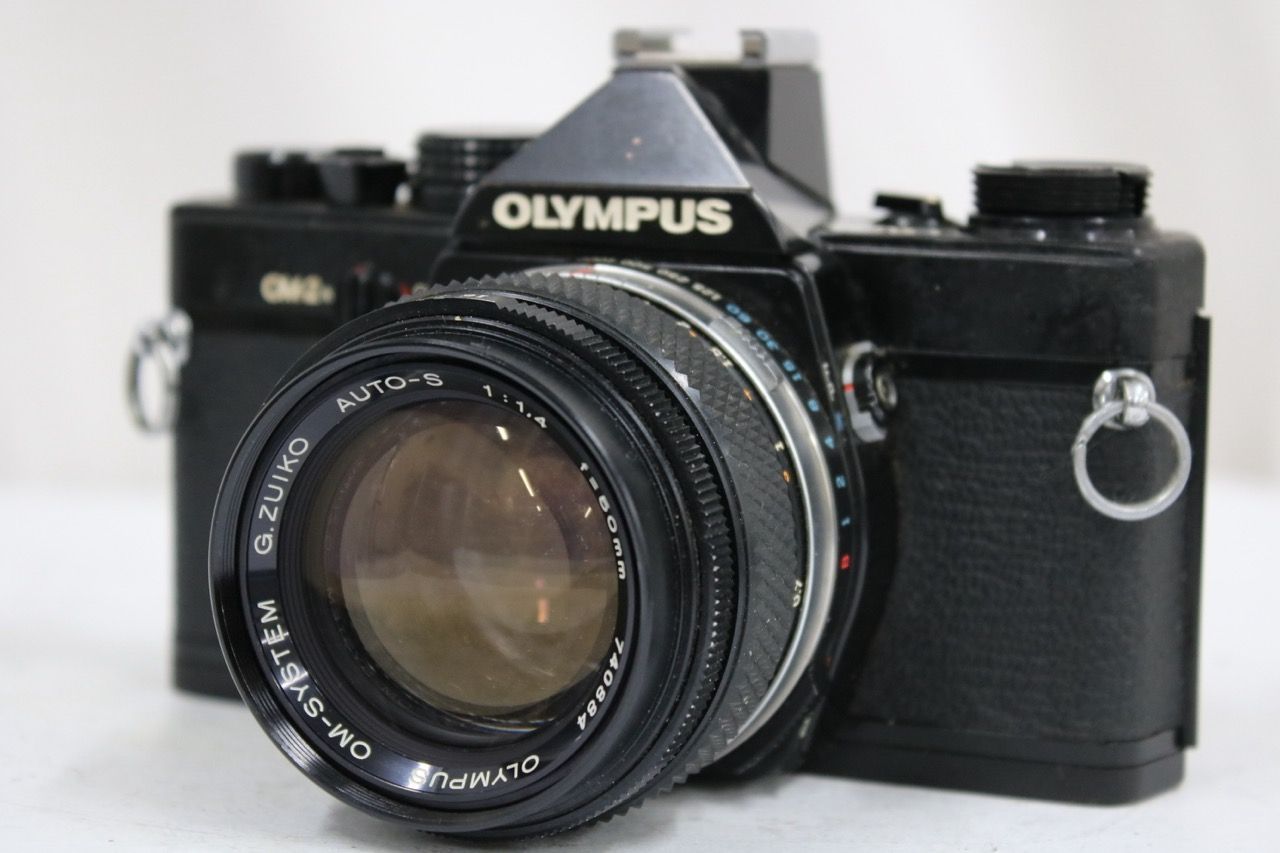 【返品保証】 オリンパス Olympus OM-2N OM-SYSTEM G.ZUIKO AUTO-S 50mm F1.4 ボディレンズセット e14204