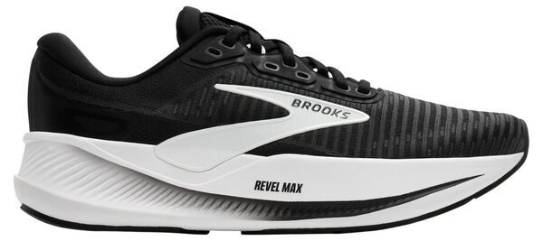 ブルックス レディース シューズ スニーカー Brooks Womens Revel Max Running Shoes BlackGrey ブラック