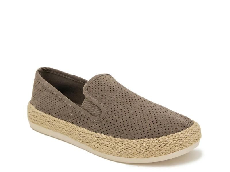 エスプリ レディース シューズ スリッポン・ローファー Esprit Nadinespadrille SlipOn Grey Synthetic グレー