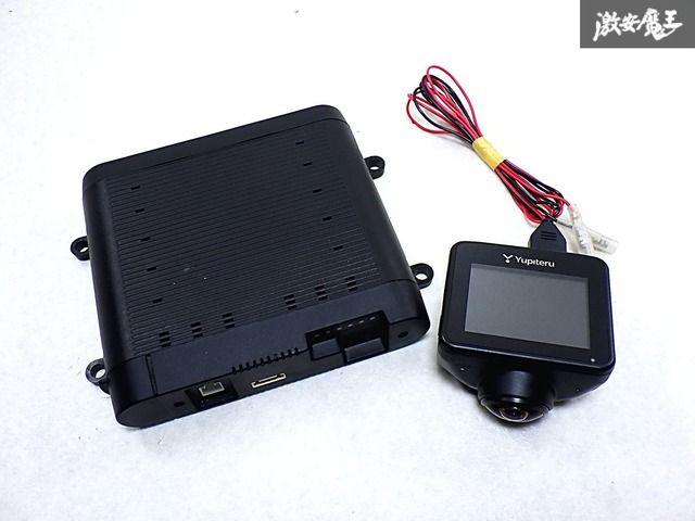 【実動外し】バッテリー付!! YUPITERU ユピテル ZQ-21 360° ドライブレコーダー ドラレコ 録画 フロント 即納