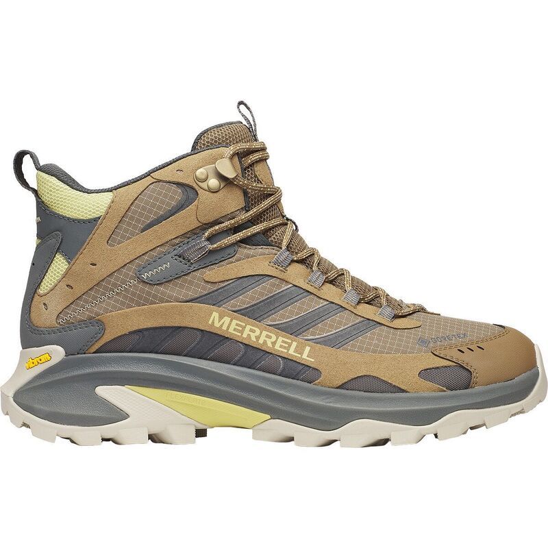 メレル メンズ シューズ スニーカー Merrell Moab Speed 2 Mid GTX Hiking Shoe Mens Cairn