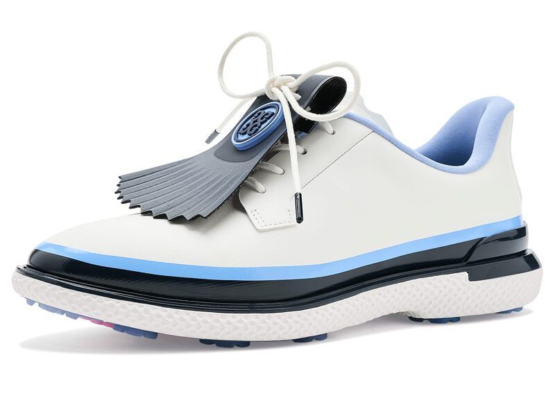 ジーフォア レディース シューズ スニーカー GFORE Gallivan2r Tuxedo Stripe Kiltie Golf ShoesnowTwilight 1 ストライプ