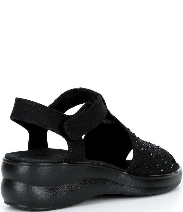 アレックスマリー レディース シューズ サンダル プラットフォーム Alex Marierica Washable Jewel Embellished Platform Sandals Black ブ