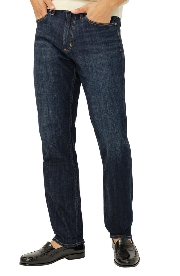 シルバー ジーンズ メンズ ボトムス デニムパンツ ストレート Silver Jeans Co Machray Athletic Fit Straight Leg Jeans Twister