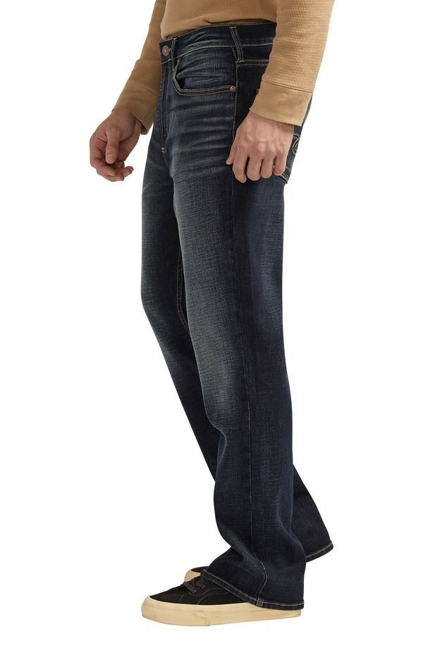 シルバー ジーンズ メンズ ボトムス デニムパンツ ブーツカット ブーツ Silver Jeans Co Craig Bootcut Jeans Indigo インディゴ