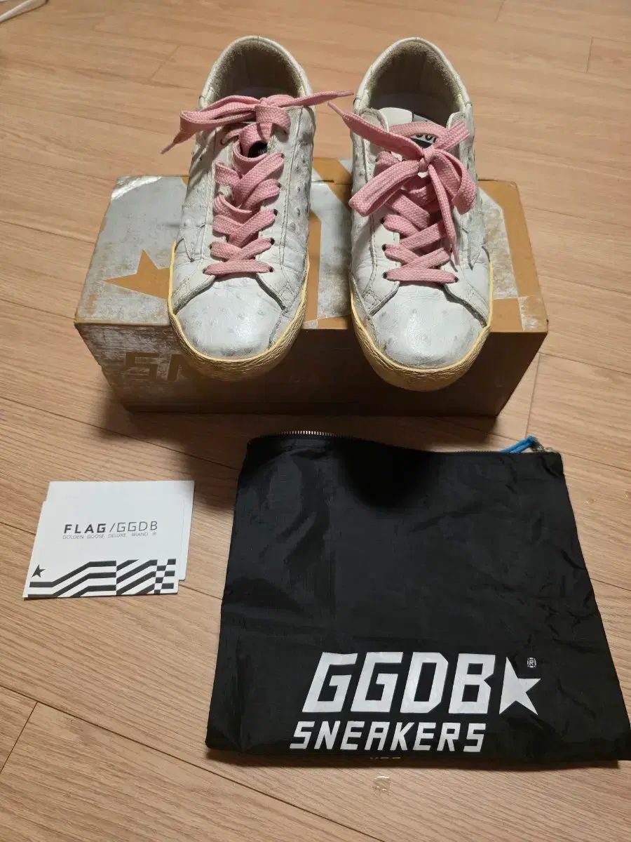 GOLDEN GOOSE ゴールデングース SuperStar オーストリッチ スニーカー 35