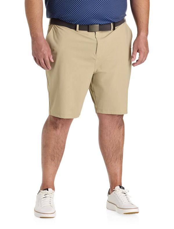 キャラウェイ メンズ ボトムス ハーフパンツ・ショーツ トール ショートパンツ Callaway Big Tall FlatFront Golf Shorts Chinchilla