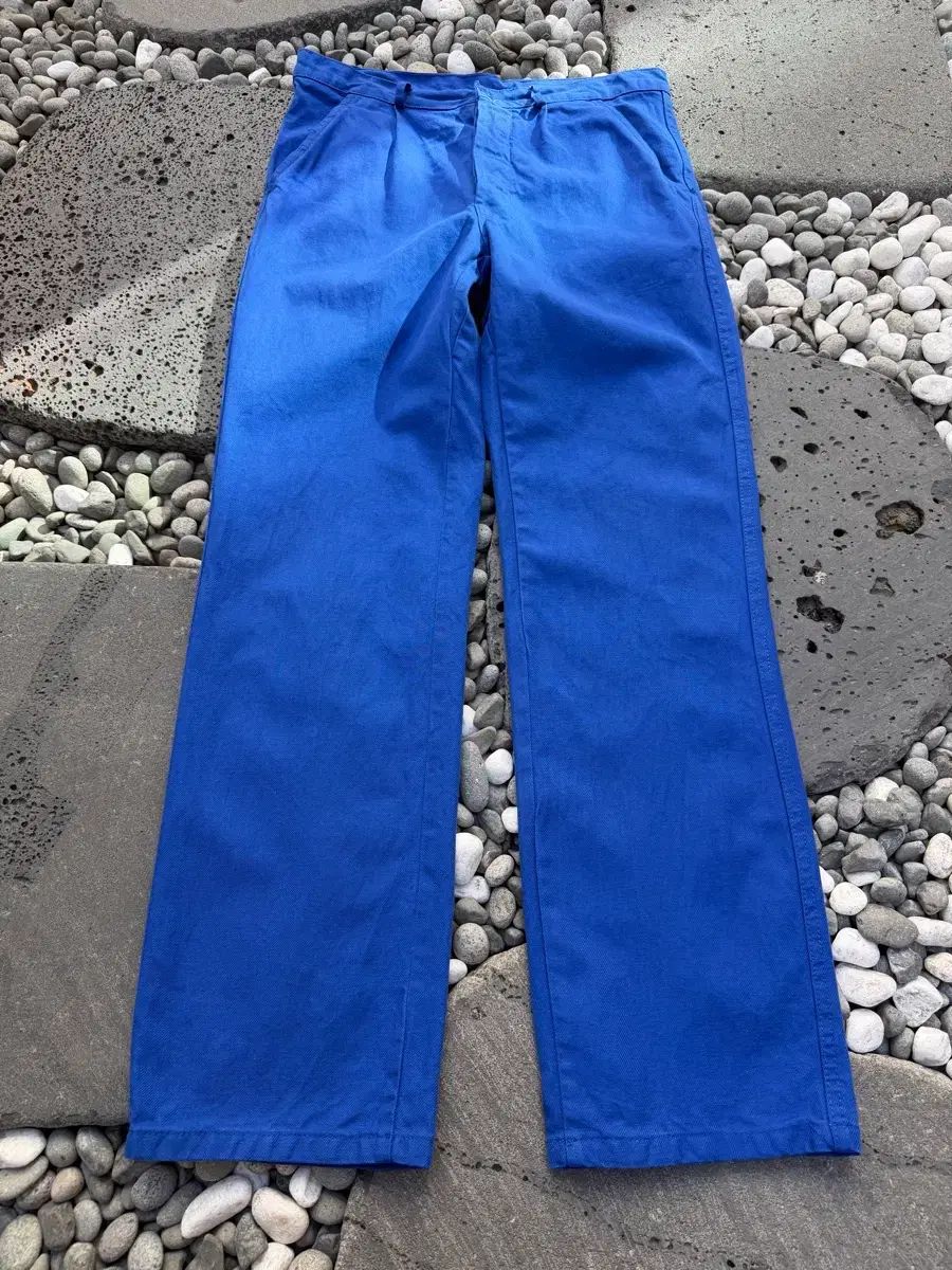 1990s PORTEX WASHED BLUE ヴィンテージ フレンチワークパンツ