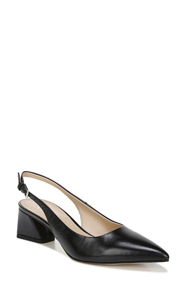フランコサルト レディース シューズ ヒール Franco Sarto Racer Slingback Pointed Toe Pump Black ブラック
