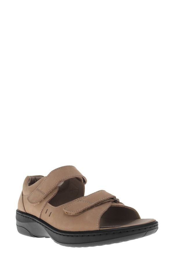 プロプト レディース シューズ ヒール サンダル Propt Gemma Sandal Dusty Taupe Nubuck トープ