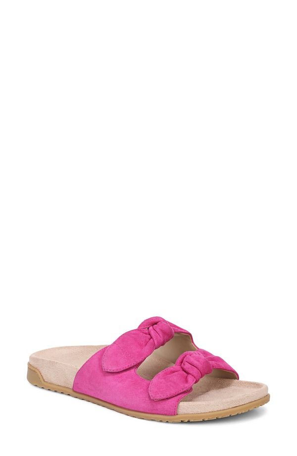バイオニック レディース シューズ ヒール サンダル Vionic Elara Sandal Rose Violet バイオレット