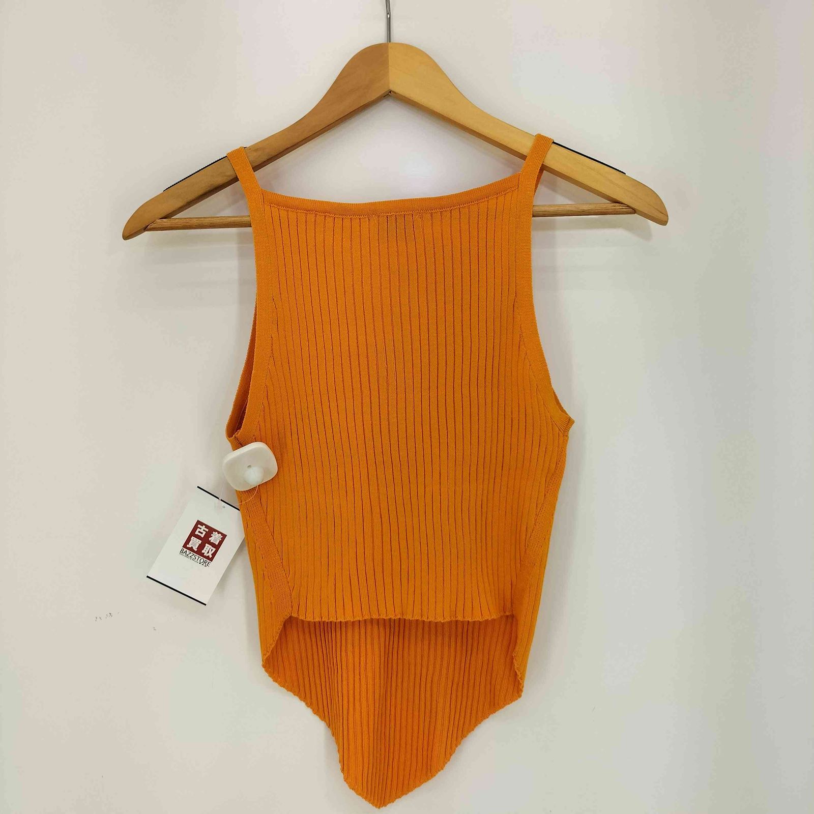 クレージュ courreges Pointyリブニットタンクトップ レディース 表記 