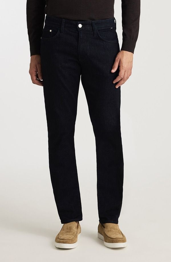マーヴィ ジーンズ メンズ ボトムス デニムパンツ ストレート Mavi Jeans Marcuslim Straight Leg Jeans Deep Rinse Feather Blue ブルー