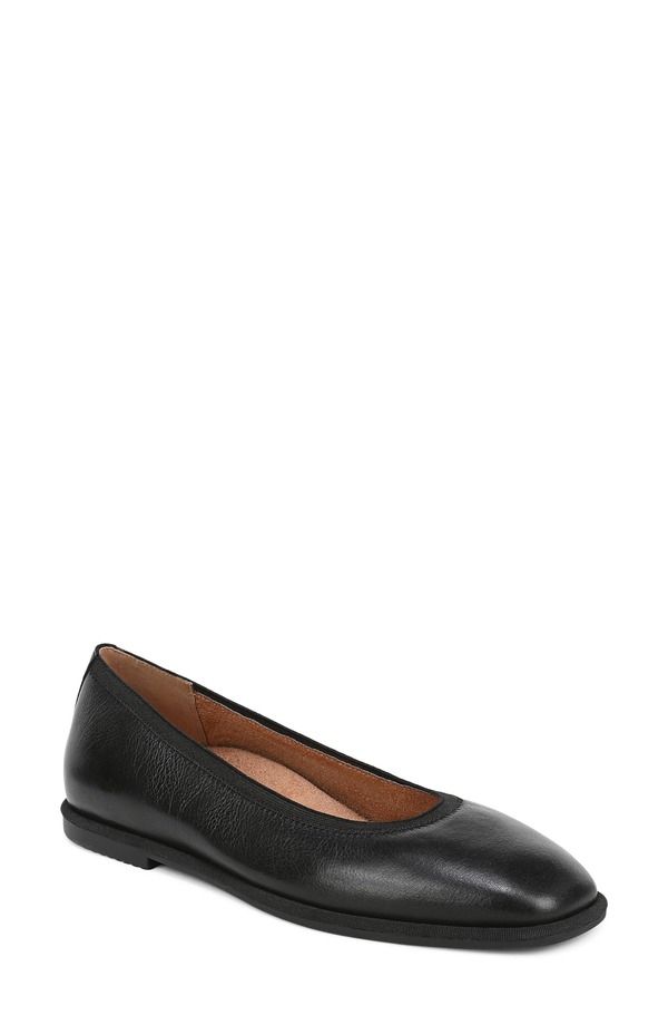 バイオニック レディース シューズ パンプス Vionicaroll 20 Flat Black ブラック