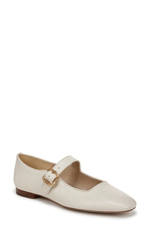 サムエデルマン レディース シューズ パンプス Sam Edelman Michaela Mary Jane Flat Ivory アイボリー