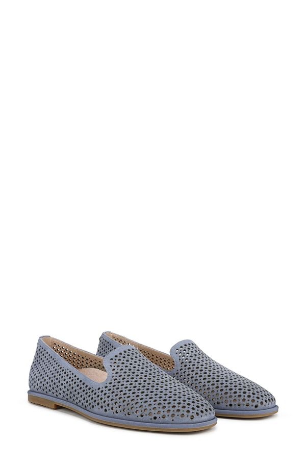 バイオニック レディース シューズ パンプス Vionic Willa 20 Perforated Flat Pacific Blue ブルー