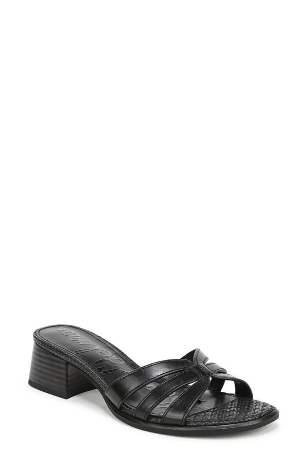 サムエデルマン レディース シューズ ヒール サンダル Sam Edelman Farrin Block Heel Sandal Black ブラック