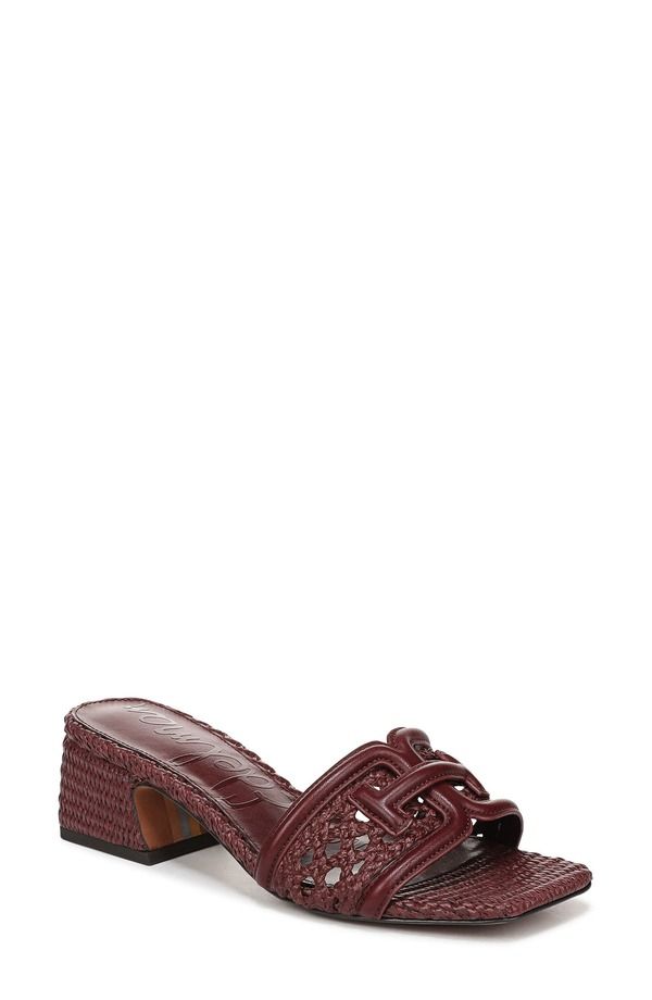 サムエデルマン レディース シューズ ヒール サンダル Sam Edelman Waylon Woven Sandal Brick