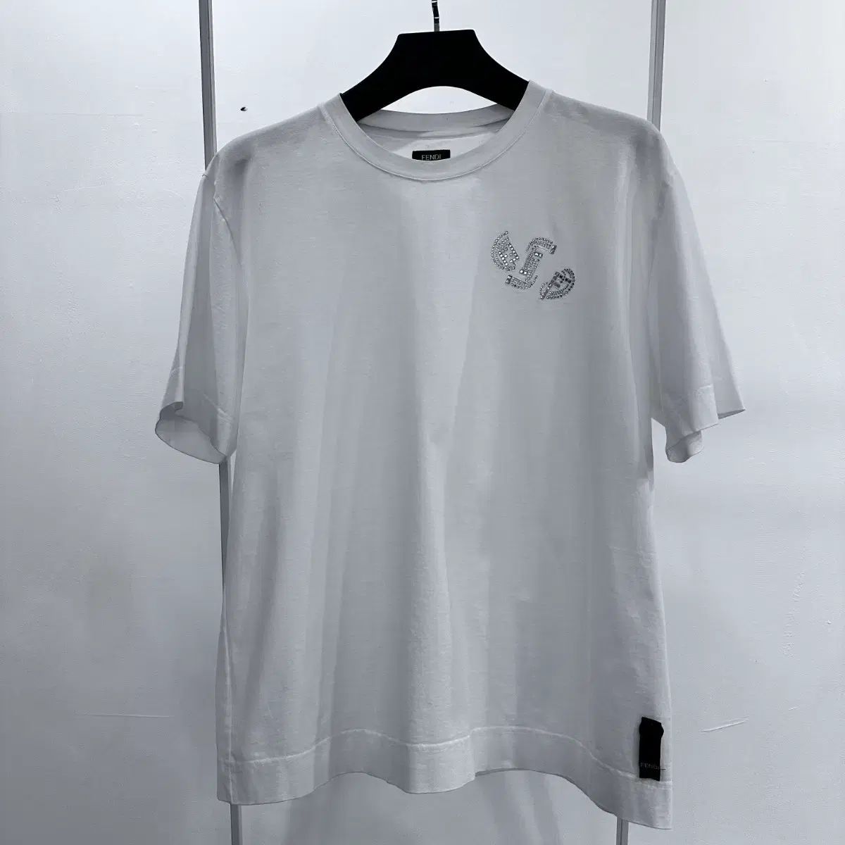フェンディ クリスタル ロゴ 半袖 / XL