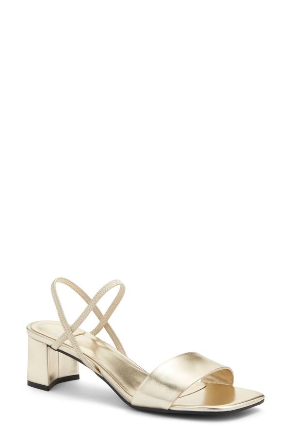 ジェフリー キャンベル レディース シューズ ヒール サンダル Jeffrey Campbell Adapt Slingback Sandal Platino Metallic メタリック