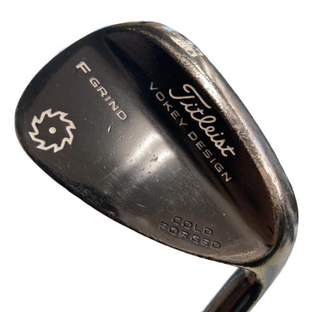 【中古】 タイトリスト VOKEY COLD FORGED(2015) ブラック 52°/10°F ウェッジ WG Dynamic Gold (フレックスS) メンズ 男性用 右利き 右用 Dランク ゴルフクラブ