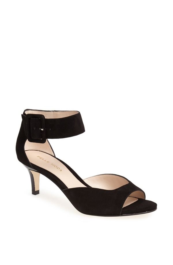 ペレモーダ レディース シューズ ヒール サンダル スエード Pelle Moda Berlin Suede Sandal Black Suede ブラック