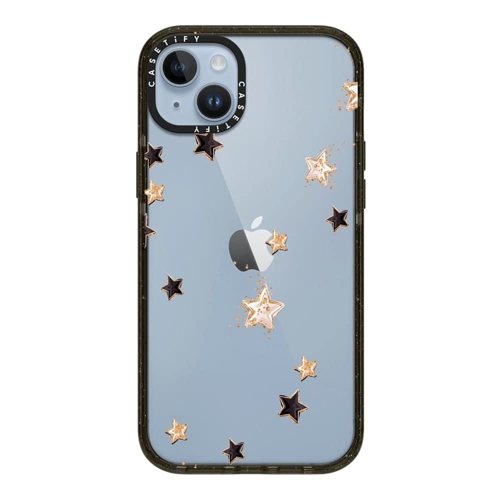 CASETiFY インパクト iPhone 14 Plus ケース [MIL規格準拠 (4x MIL-STD-810G)/2.5mからの落下試験をクリア] - New Year Winter Christmas Xmas Valentine Glam Fash