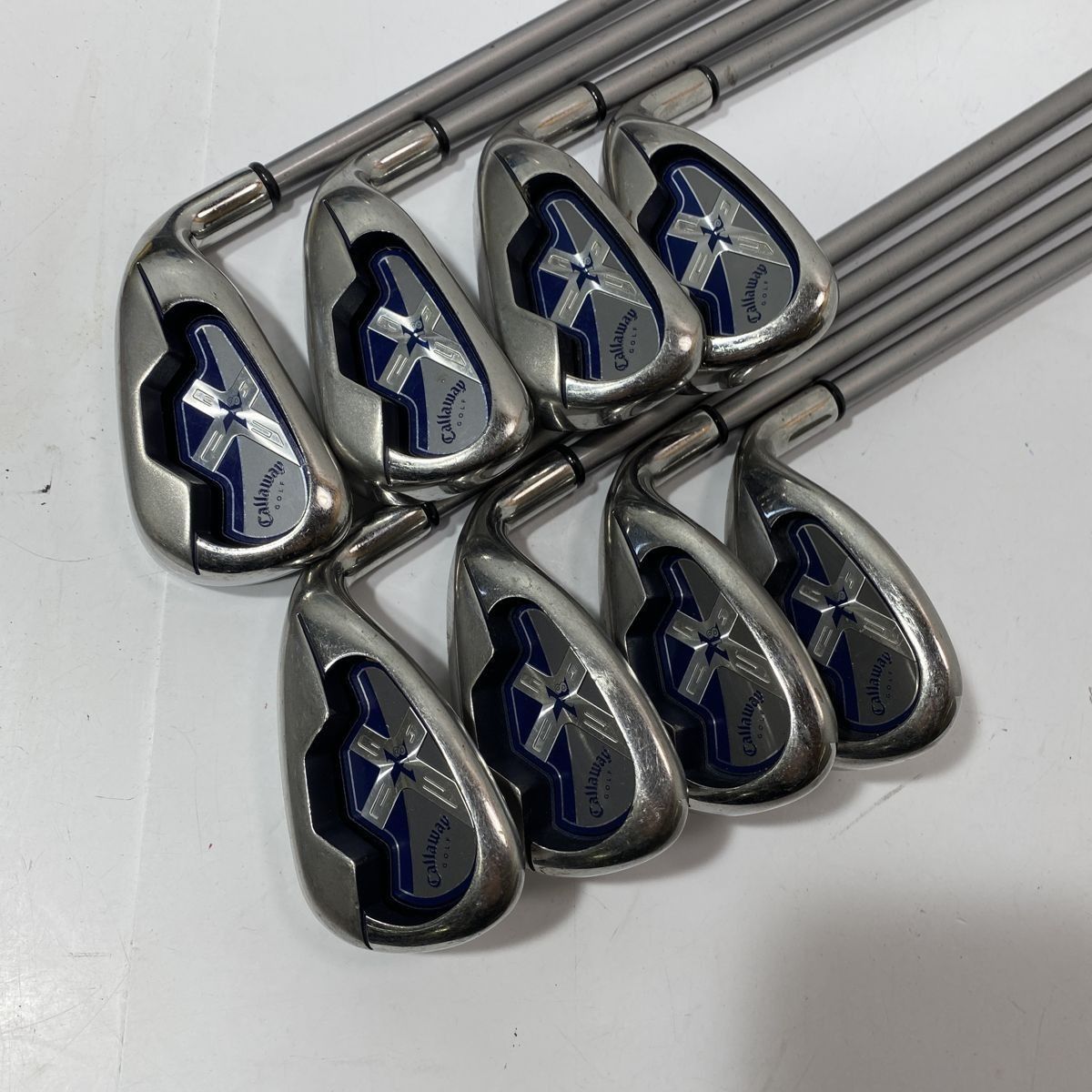 Callaway キャロウェイ X 18アイアン8本セット 5-SW 純正カーボン SR 