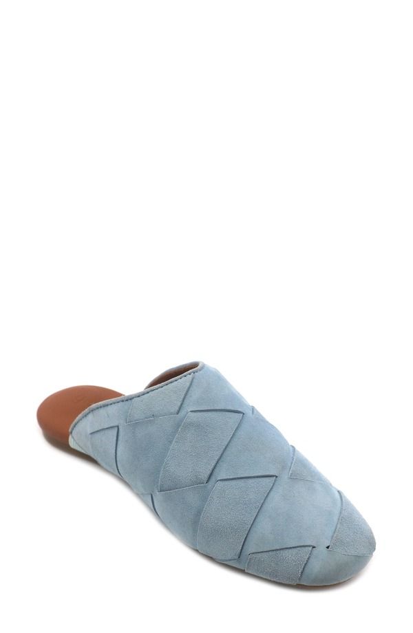ジェントルソウルズ レディース シューズ パンプスエード Gentle Souls Westley Suede Mule Ashley Blue Suede ブルー