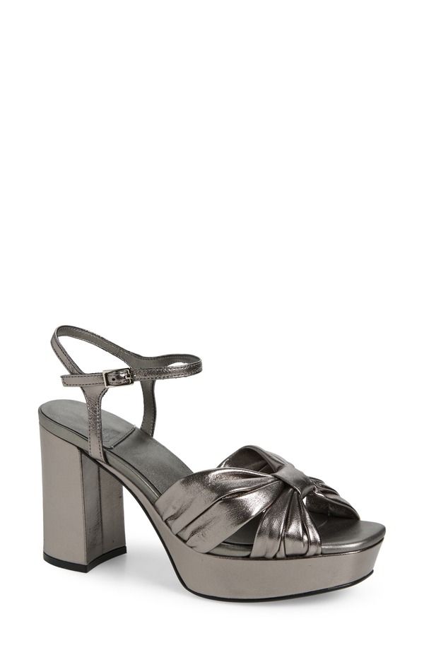 ジェフリー キャンベル レディース シューズ ヒール プラットフォーム サンダル Jeffrey Campbell Dalida Platform Sandal Pewter ピューター