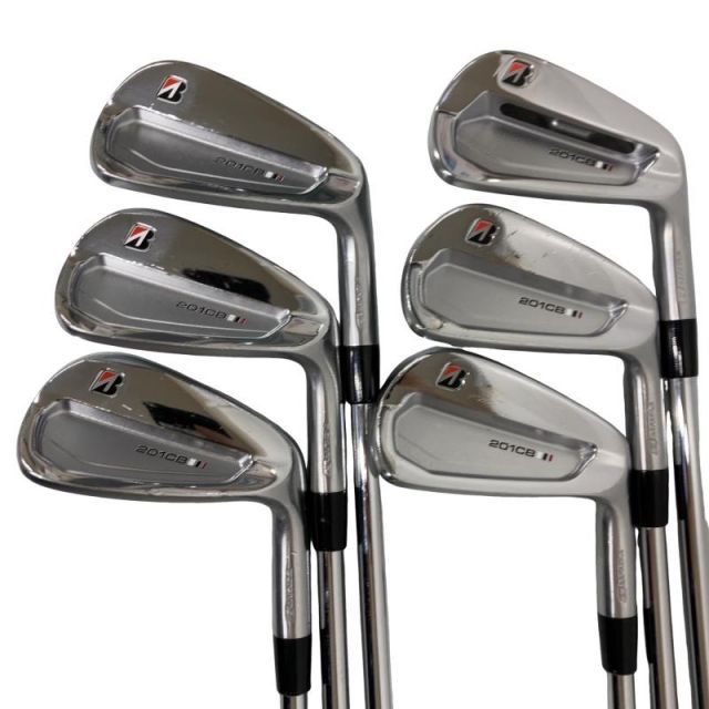 【中古】 ブリヂストン TOUR B 201CB 6S アイアンセット IR NS PRO MODUS3 TOUR105 (フレックスS) メンズ 男性用 右利き 右用 Cランク ゴルフクラブ
