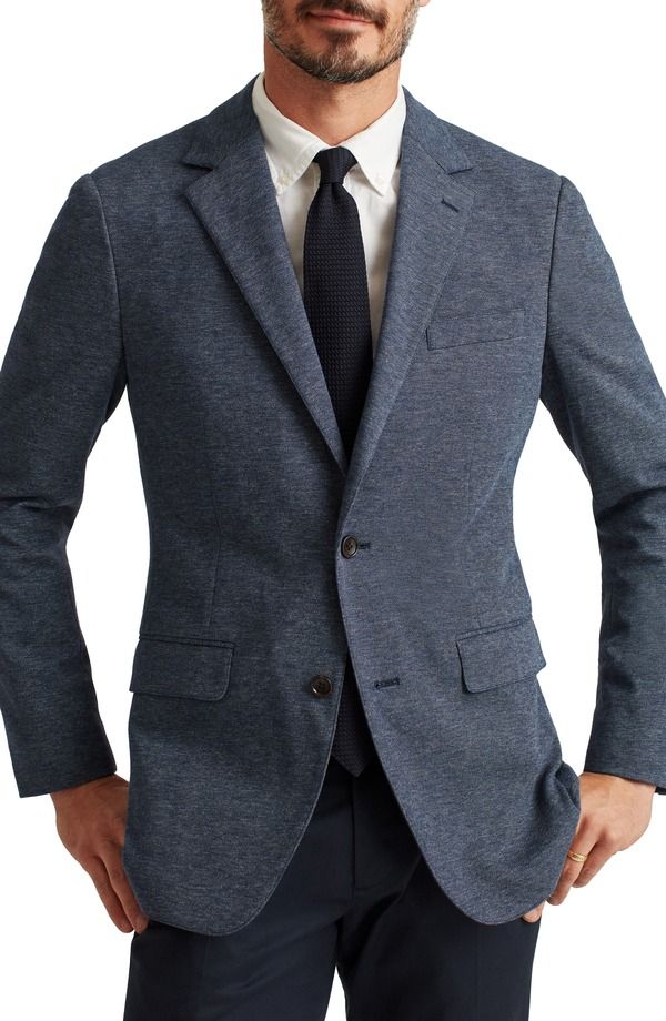 ボノボス メンズ アウター ジャケット・ブルゾン ブレザー Bonobos Flapocket Blazer Navy ネイビー