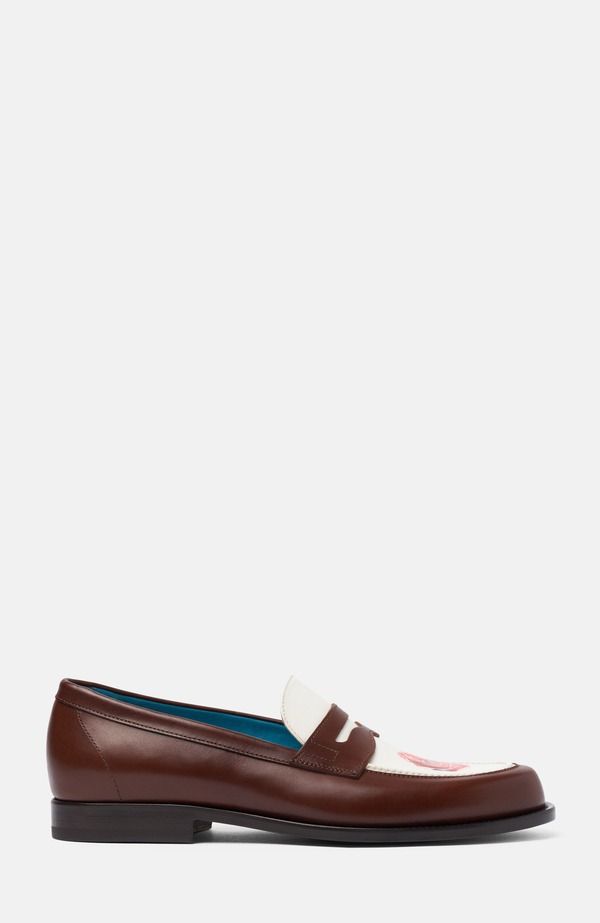 スカロッソ メンズ シューズ ローファー SCAROSSO Snakestorm for Him Loafers Eyes Roses Brown Calf ブラウン