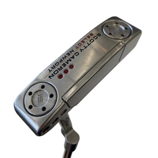 【中古】 タイトリスト SCOTTY CAMERON select NEWPORT(2018) 34インチ パター PT スチール (フレックスその他) メンズ 男性用 右利き 右用 Cランク ゴルフクラブ