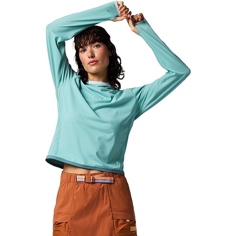 コートパクシー レディース トップス Tシャツ パーカー Cotopaxi Sombra Sun Hoodie Womens Tide Pool