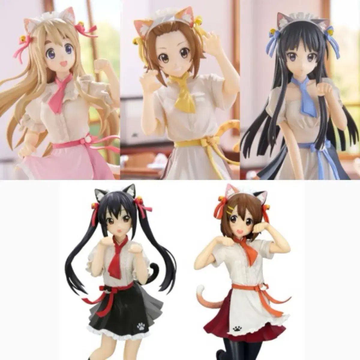 フリュー けいおん！ trio try it ニャンカフェ フィギュア 5種 まとめ