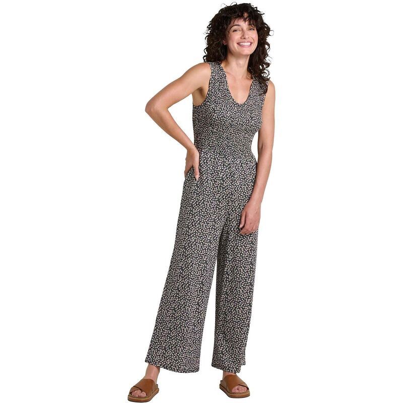 ドード アンドコー レディース ボトムスカート ノースリーブ ジャンプスーツ ToadCo Gemina V Sleeveless Jumpsuit Womensalt Ditsy Print