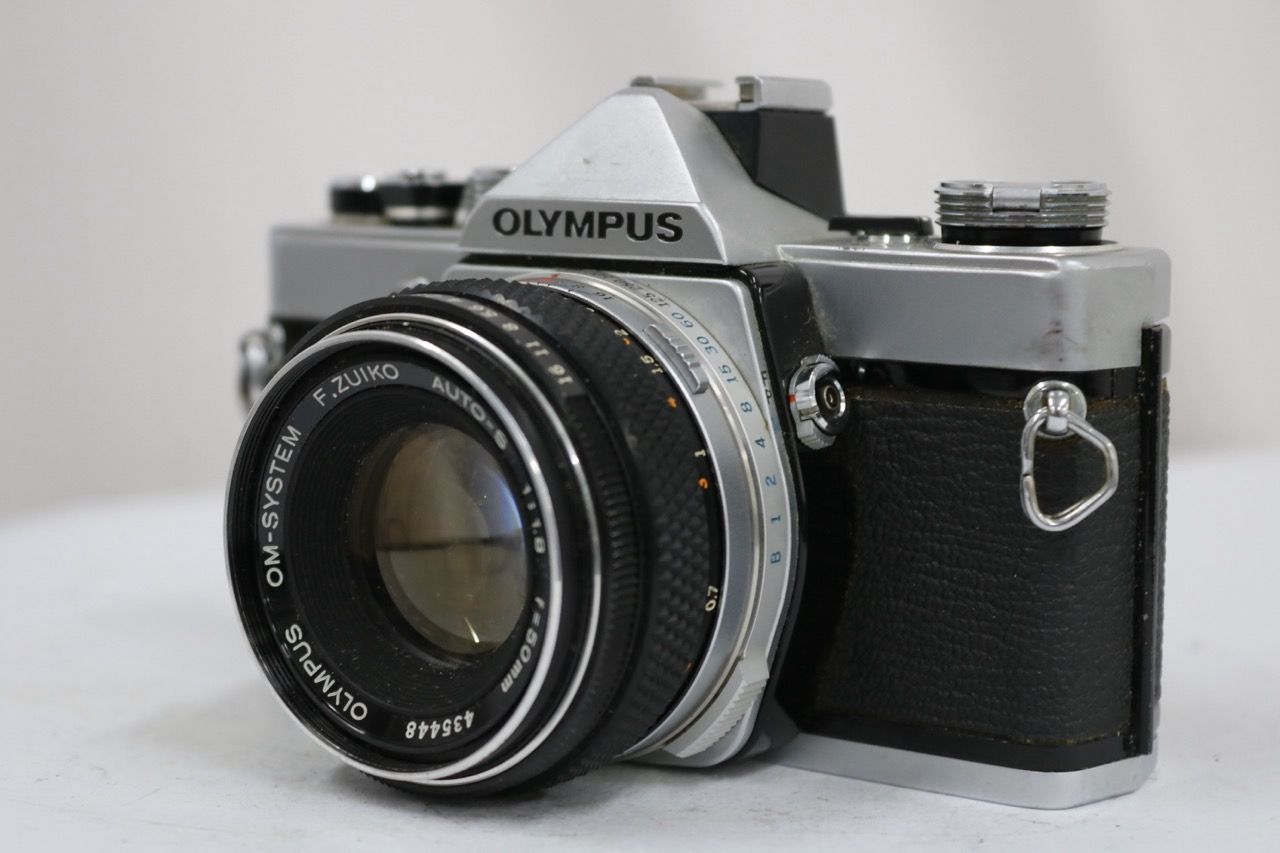 【返品保証】 オリンパス Olympus OM-1 F.ZUIKO AUTO-S 50mm F1.8 ボディレンズセット e14235